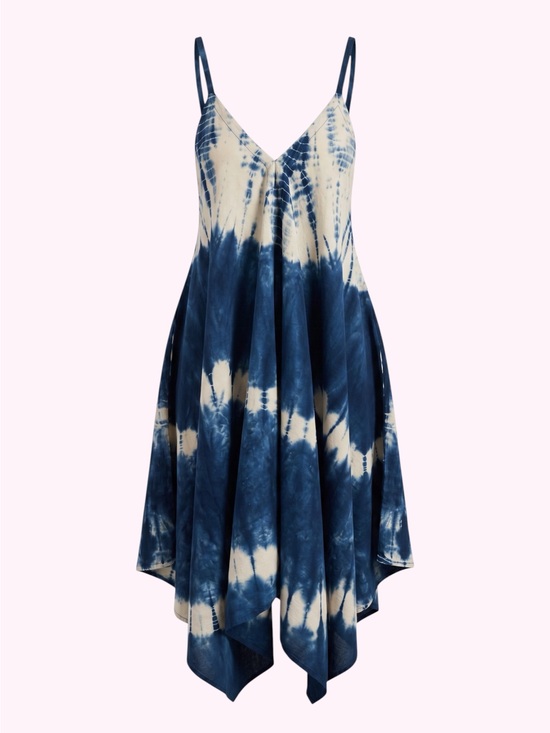 Wolfe Lane Pants - Wolfe Lane🌟Tie-Dye Handkerchief Jumpsuit/Dress🌟Handmade🌟Tourmaline Infused🌟NWT🌟